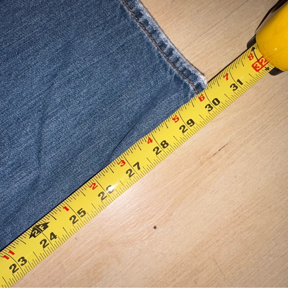 Lucky Brand lowrise bootleg jeans (32, classic blue) - Picture 8 of 11